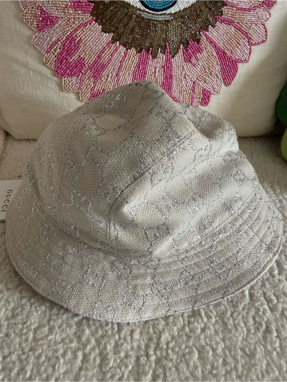 Gucci
Gucci GG Lamé Bucket Hat